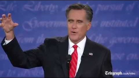 US presidential debate in 60 seconds