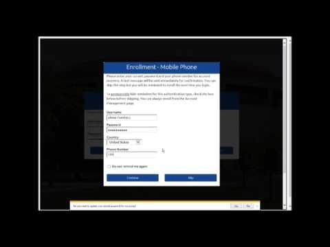 MC4ME Portal password setup