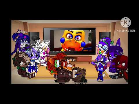 (Gacha club) (FNAF) react to CRAZIEST  UCN FIGHT EVER