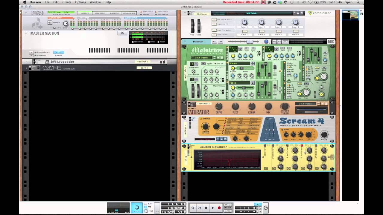 Fat Dubstep Growl Bass Tutorial [Reason 5-7]