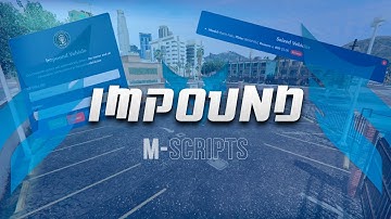 [QB/ESX] - m-Impound - Impound Vehicles - Custom UI