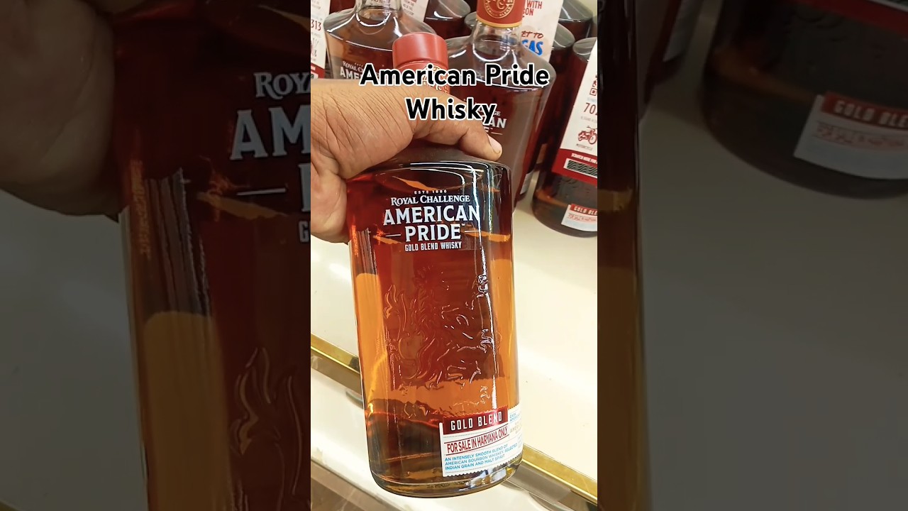 American pride whisky 💫