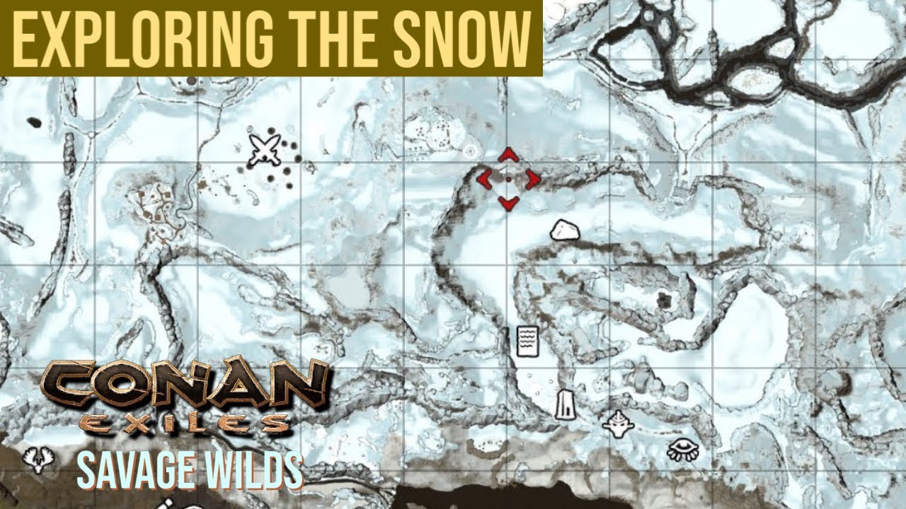 Conan exiles savage wilds интерактивная карта