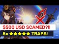 NEW Staff Of Homa Banner IS A TRAP!! $500 USD & 5 ★★★★★ Disaster! | Genshin Impact