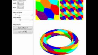 Map Coloring on a Torus