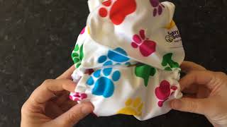 Baby Beehinds Multifit One Size Pocket Nappy Demonstration