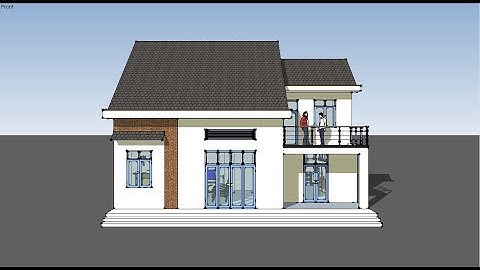 Nhà mái thái Gác lửng - quá đẹp