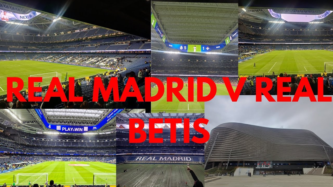 !!REAL MADRID V REAL BETIS!!AS GONZALO SCORES HIS FIRST CLUB HATTRICK!!