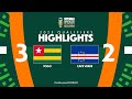 Togo 🆚 Cape Verde | Highlights - #TotalEnergiesAFCONQ2023 - MD6 Group B