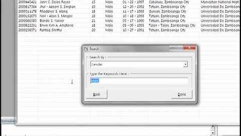 Visual Basic 6.0 Data base in Listview with add, edit,delete, search, total records