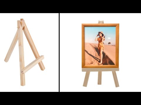 how to make photo stand 