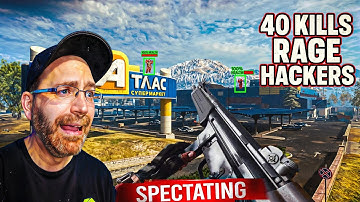 I Spectated a 40 Kill RAGE Hacker in Warzone Solos…