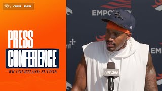 Wr Courtland Sutton On Being Named A Captain They Are Going To Get Everything Ive Got