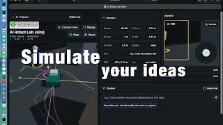 owlRobotics AI-based robot builder for the physical world - first simulate, then physical-launch
