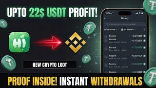 New Crypto Refer And Earn Loot Per Number $22 Usdt | New Crypto Loot Offer | New Crypto Loot 2026
