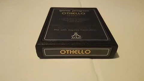 OTHELLO Atari 2600 Video Computer System Game Program Cartridge PAL Region Version 29.01.20