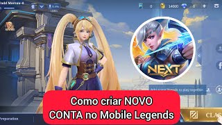 Como criar uma nova conta no Mobile Legends (2024) Criação de conta no Mobile Legends