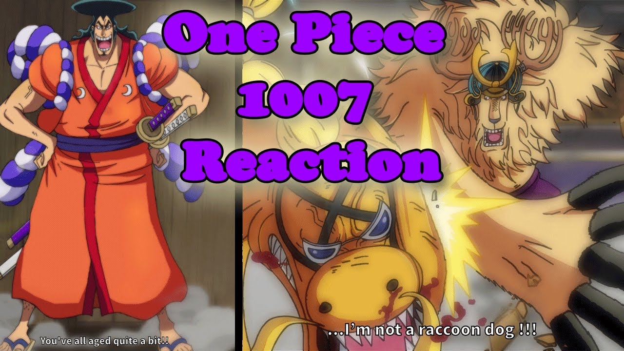 Odens BACK??? | One Piece Chapter 1007 Reaction - ワンピース