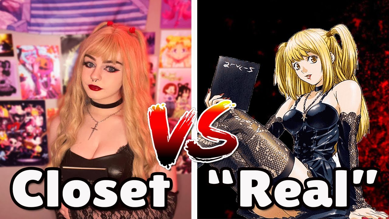 Closet Cosplay vs "Real” Cosplay - Misa Amane Cosplay