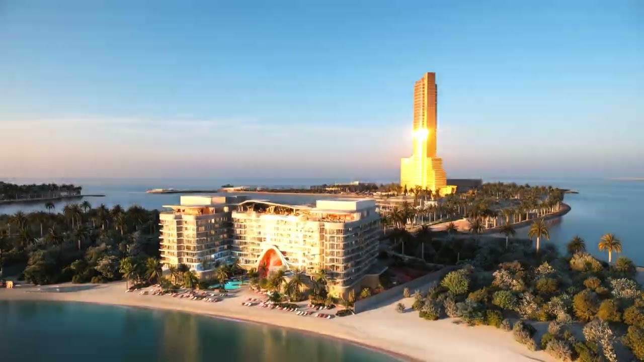 December 2025 | Construction Updates of The Unexpected Al Marjan Island Hotel and Residences