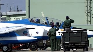 20150324 本日のブルーインパルス 姫路城大天守保存修理完成記念式典 展開