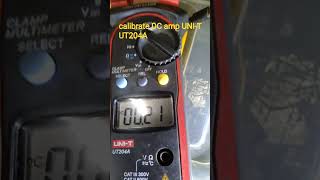 Calibrate DC amp UNI-T UT204A จูนแก้ไขอาการ DC แอมป์เพี้ยนขึ้น OL จูน vr UT204A Easy to repair