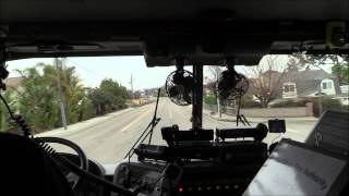 Code 3 Ride Along - Cab View - Engine 61