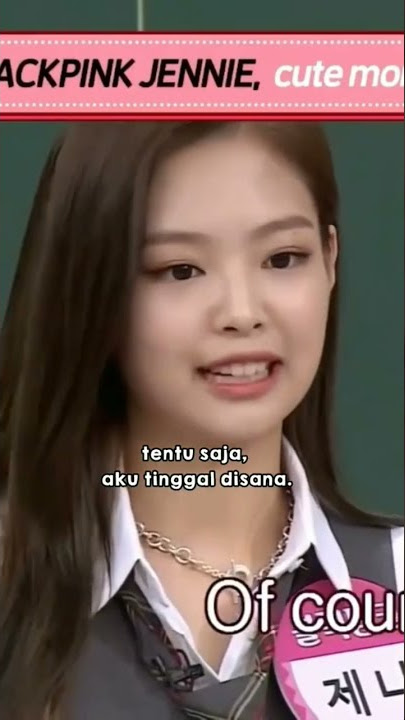 KETIKA JENNIE PAKAI BAHASA INGGRIS NIH