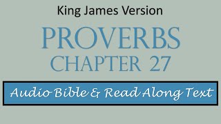 Proverbs 27 | KJV DRAMATIZED AUDIO BIBLE WITH TEXT