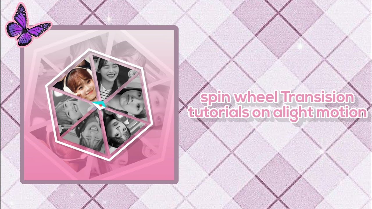 spin wheel transision tutorials on alight motion - YouTube