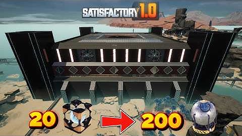 Turning 20 Nuclear Pasta into 200 Singularity Cells - Load Balancing Satisfactory 1.0