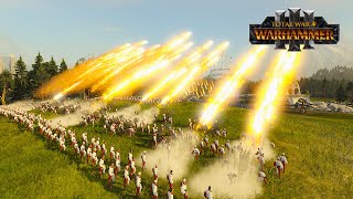 The Empire vs Greenskins - Rocket Improvement Mod | Total War WARHAMMER3 Thrones of Decay | 4K