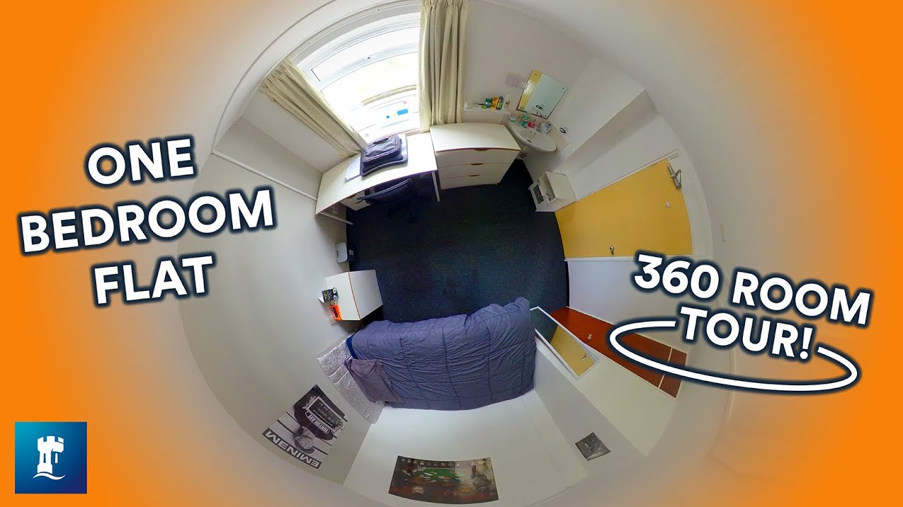 One Bedroom Flat | Nottingham 360 Room Tours