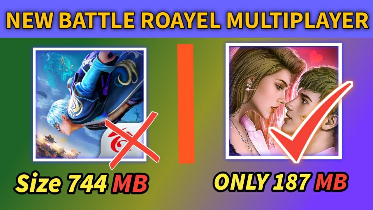 New Battle Royale Survival Multiplayer Game for 1/2gb Ram device