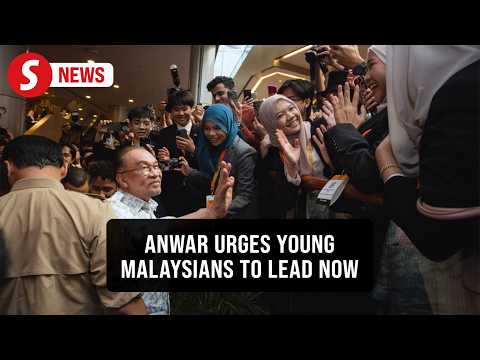 Anwar urges youth to act as 'co-leaders today' to drive unity economic growth