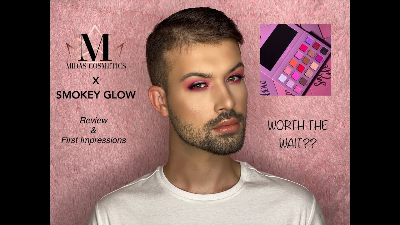SMOKEY GLOW X MIDAS COSMETICS PALETTE // REVIEW & FIRST IMPRESSIONS // WORTH THE WAIT?!