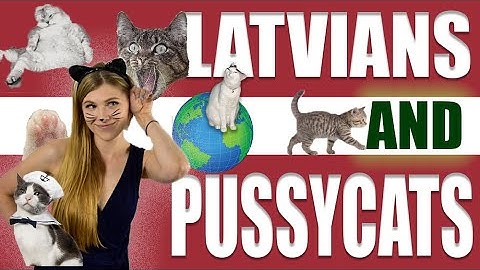 How CATS and Latvians purr, MEOW and more! Cute and TERRIFYING| IRREGULAR LATVIAN LESSON