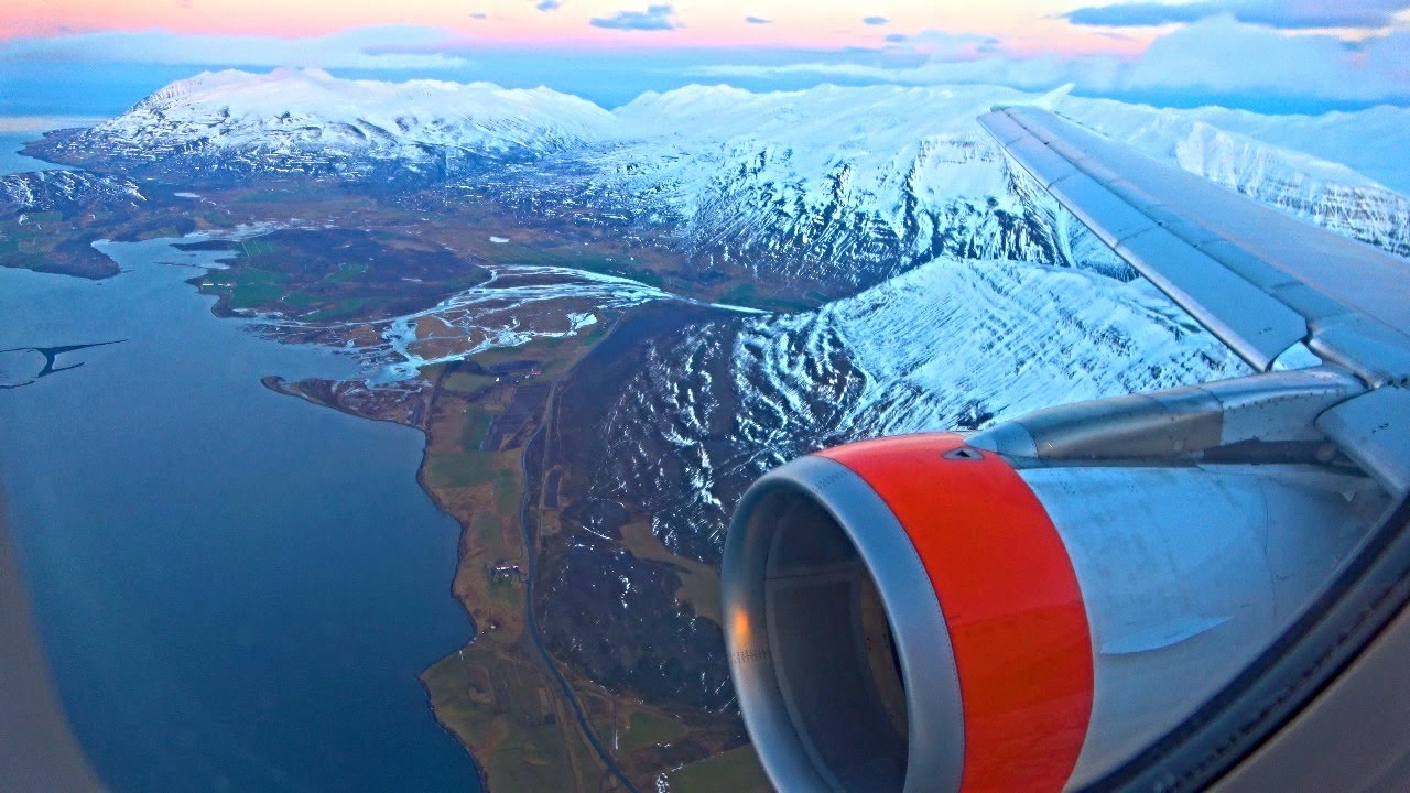 EasyJet Airbus A320-214 - London Gatwick to Akureyri, Iceland
