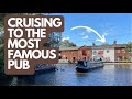 Narrowboat cruise through fradley junction is this the most famous pub on the canal network ep 9