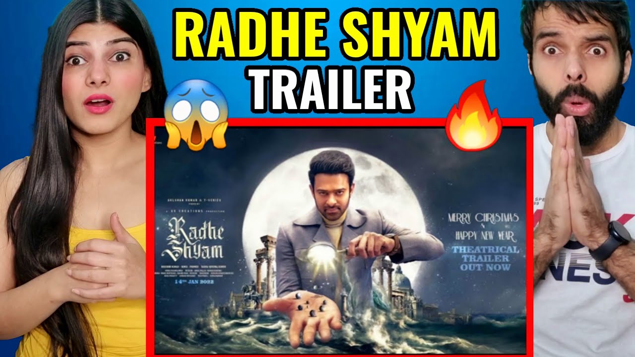 RADHE SHYAM Trailer REACTION!! | Prabhas | Pooja Hegde