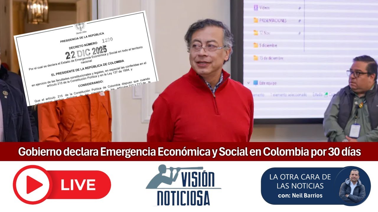 Noticias 23/12: Gobierno declara Emergencia Económica y Social en ...