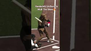 Vanderbilt USA Uniform in MLB TheShow#mlbtheshow23#diamonddynasty#uniformtutorial#vanderbilt#homerun