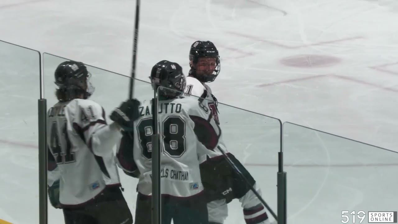 GOHL - Chatham Maroons vs Waterloo Siskins