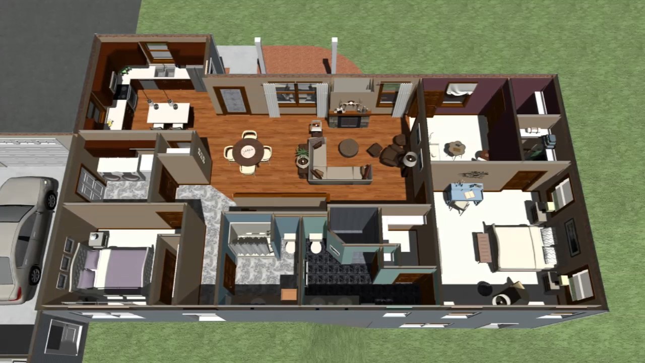 Custom Ranch Plan Wausau Homes Eldridge, Iowa Ehlers Residence YouTube