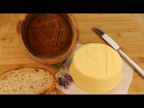 Video: Wie Man Butter Zu Hause Einlegt