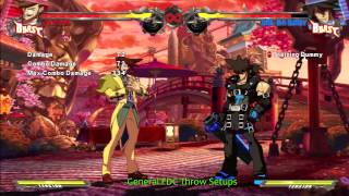 GGXRD: Slayer Tick Grab Setups