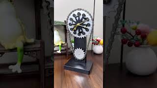 Rotating Gear Chain Desktop Clock #desktopclock #tableclock @TechnicalGuruji @VMone