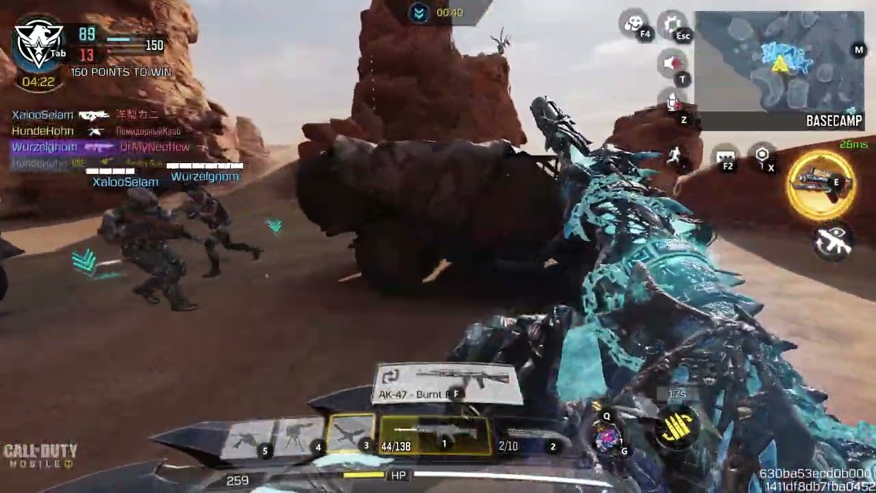 CoD Mobile Krig 6 Ice Drak PC Gameplay + Nuke!!