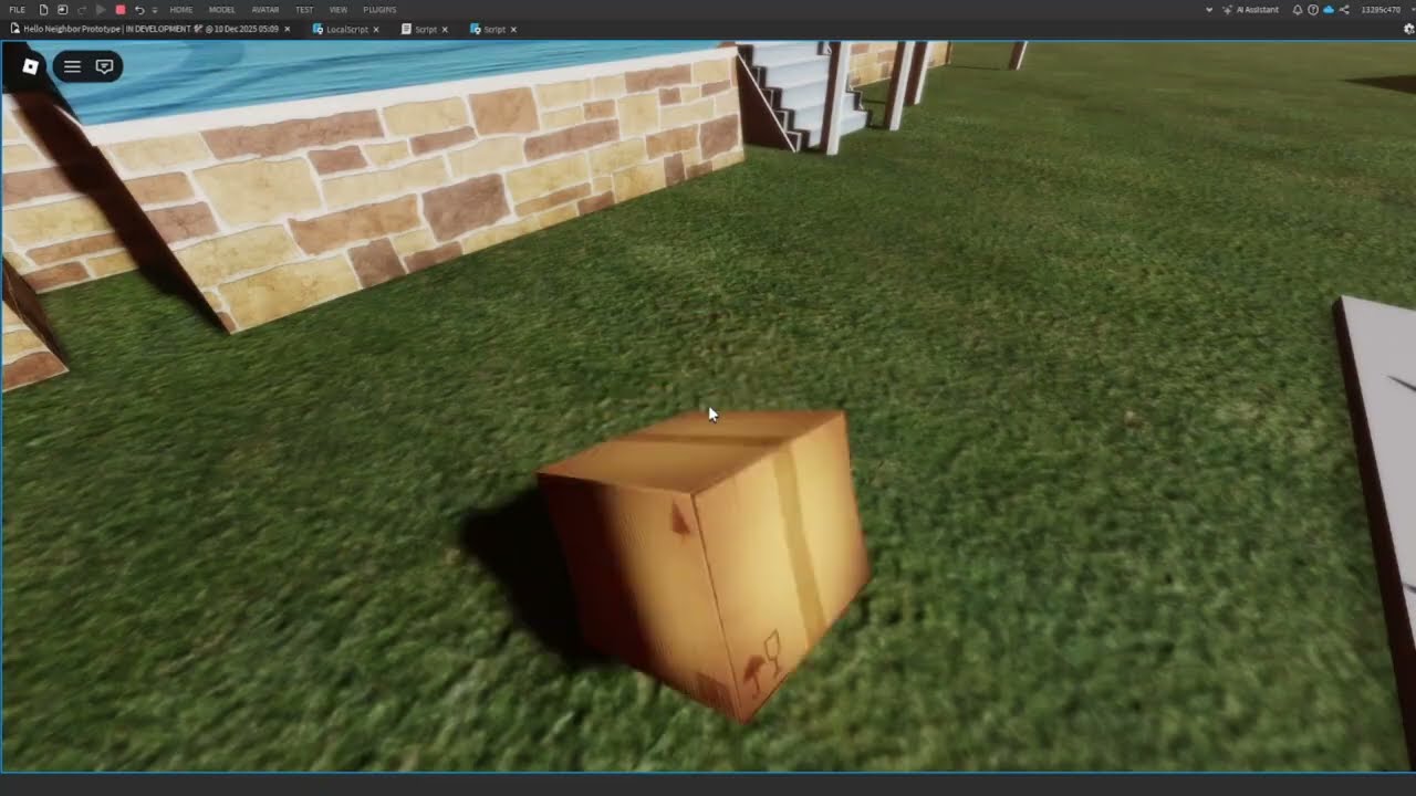 Hello Neighbor Prototype Remake Progress - [ Intro, Lighting, And Item Test ] (WIP Roblox Remake)