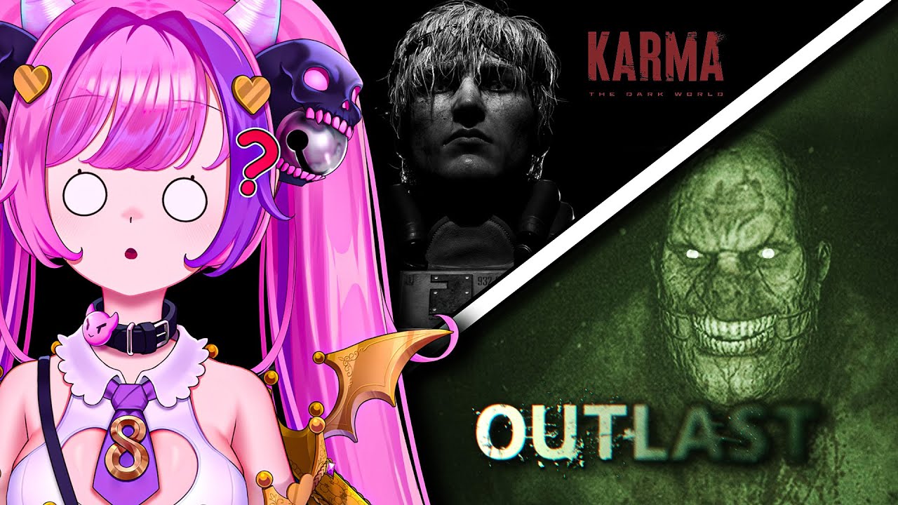 Ironmouse Plays Karma: The Dark World & Outlast!